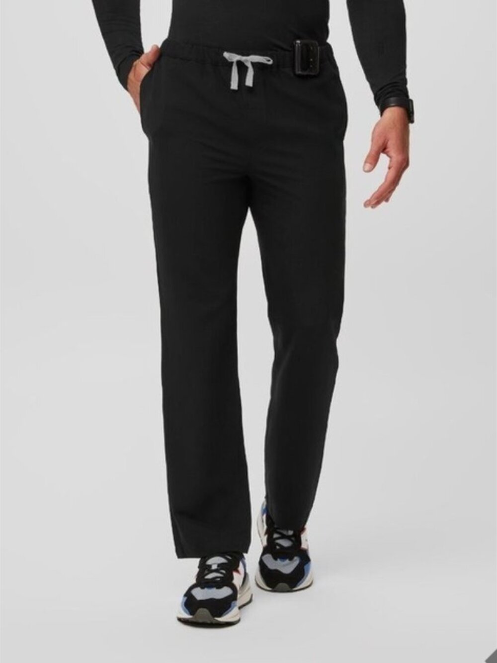 FIGS Pisco Basic Scrub Pants Men’s Large Black
